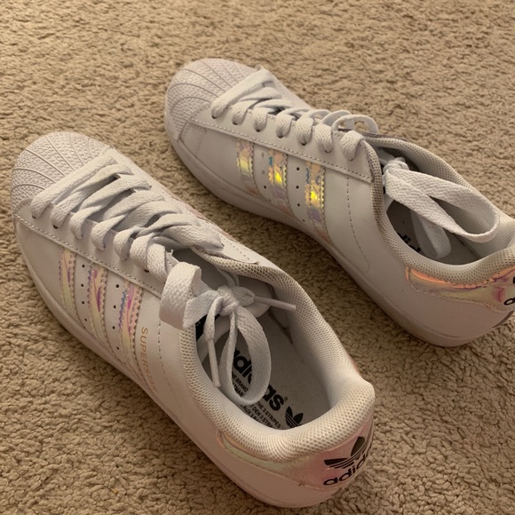 adidas superstars holographic womens